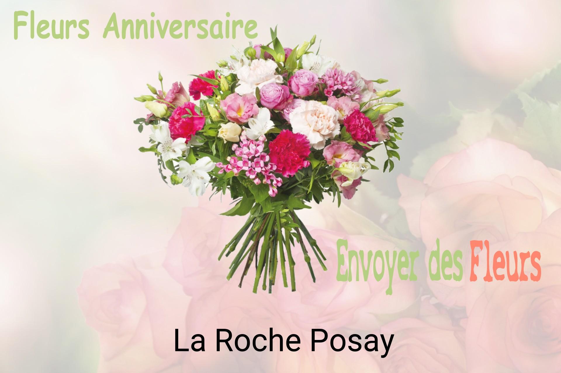 Bouquet de fleurs d’anniversaire livré à La Roche-Posay